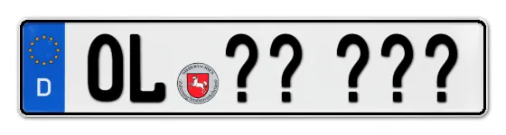 Wunschkennzeichen Oldenburg reservieren