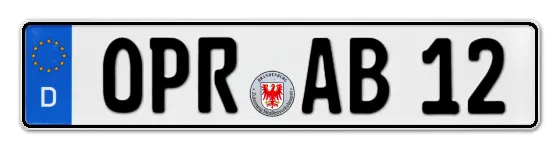 Autokennzeichen OstPrignitz, Ruppin Autokennzeichen OstPrignitz, Ruppin