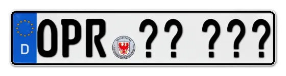 WunschKennzeichen Ostprignitz,-ruppin Wunschkennzeichen Ostprignitz,-ruppin reservieren