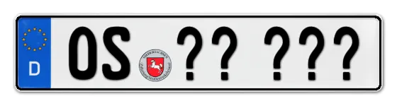 Wunschkennzeichen Osnabrück reservieren