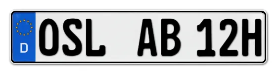 H-Kennzeichen OSL online bestellen