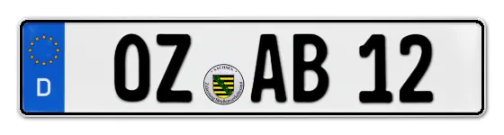 Kennzeichen OschatZ bestellen