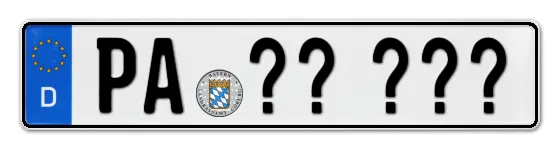 Wunschkennzeichen Passau reservieren