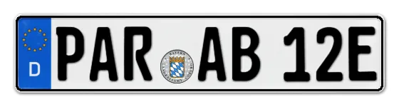 E-Kennzeichen PARsberg als Wunschkennzeichen online reservieren
