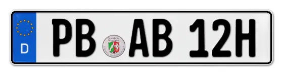 H-Kennzeichen PB online bestellen