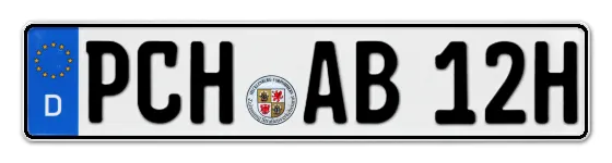 H-Kennzeichen PCH als Wunschkennzeichen online bestellen