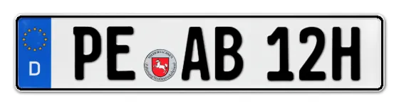 H-Kennzeichen PE online bestellen