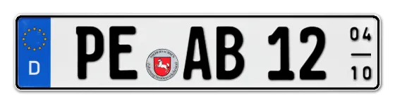Saisonkennzeichen PE für PEine online bestellen