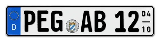 Saisonkennzeichen PEG für PEGnitz online bestellen