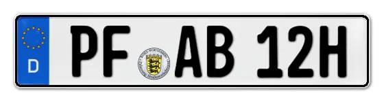 H-Kennzeichen PF online bestellen