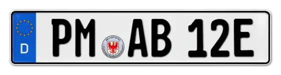 E-Kennzeichen Potsdam, Mittelmark online bestellen