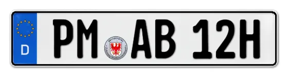 H-Kennzeichen PM online bestellen