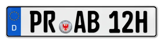 H-Kennzeichen PR online bestellen