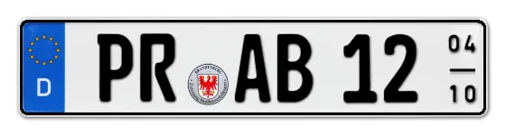 Saisonkennzeichen PRignitz Saisonkennzeichen PR für PRignitz online bestellen