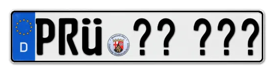 WunschKennzeichen PrÜm Wunschkennzeichen PrÜm reservieren