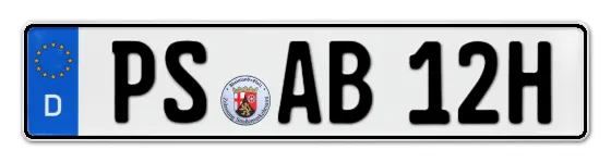 H-Kennzeichen PS online bestellen
