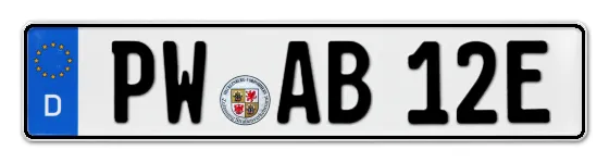 E-Kennzeichen PaseWalk online bestellen