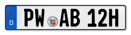 H-Kennzeichen PW online bestellen