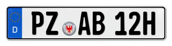 H-Kennzeichen PZ online bestellen