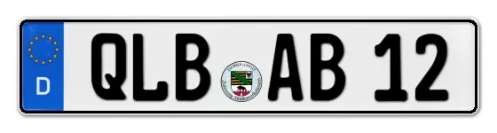 Autokennzeichen QuedLinBurg