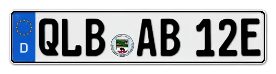 E-Kennzeichen QuedLinBurg online bestellen