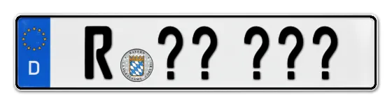 Wunschkennzeichen Regensburg reservieren