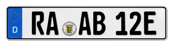 E-Kennzeichen Rastatt online bestellen