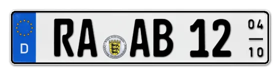 Saisonkennzeichen RA für Rastatt online bestellen