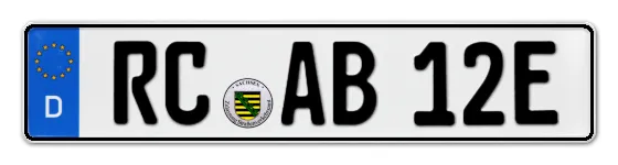 E-Kennzeichen ReiChenbach online bestellen