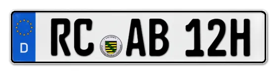 H-Kennzeichen RC online bestellen