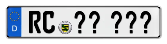 Wunschkennzeichen Reichenbach reservieren