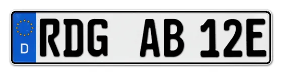 E-Kennzeichen Ribnitz-DamGarten online bestellen