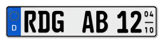 Saisonkennzeichen Ribnitz-DamGarten Saisonkennzeichen RDG für Ribnitz-DamGarten online bestellen