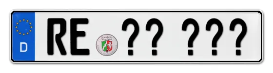 Wunschkennzeichen Recklinghausen reservieren