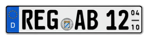 Saisonkennzeichen REGen Saisonkennzeichen REG für REGen online bestellen