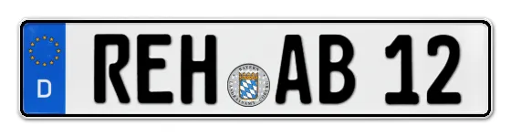 Autokennzeichen REHau Autokennzeichen REHau