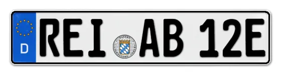 E-Kennzeichen REIchenhall als Wunschkennzeichen online reservieren