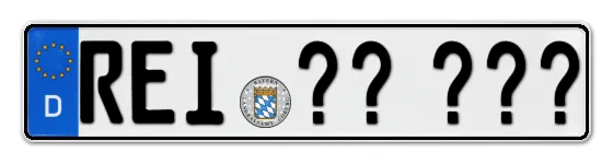 Wunschkennzeichen Reichenhall reservieren