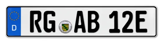 E-Kennzeichen Riesa, Großenhain online bestellen