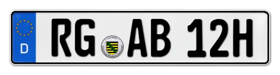 H-Kennzeichen RG online bestellen