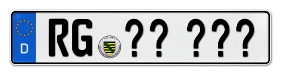 Wunschkennzeichen Riesa,-grossenhain reservieren