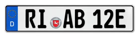 E-Kennzeichen RInteln als Wunschkennzeichen online reservieren