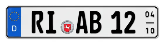 Saisonkennzeichen RInteln als Wunschkennzeichen Saisonkennzeichen RI für RInteln als Wunschkennzeichen online bestellen