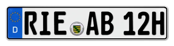 H-Kennzeichen RIE als Wunschkennzeichen online bestellen