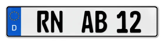 Autokennzeichen RatheNow