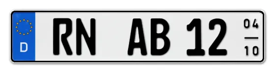 Saisonkennzeichen RN für RatheNow online bestellen