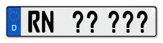 Wunschkennzeichen Rathenow reservieren