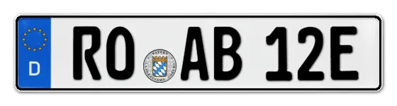 E-Kennzeichen ROsenheim online bestellen