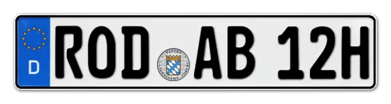 H-Kennzeichen ROD als Wunschkennzeichen online bestellen