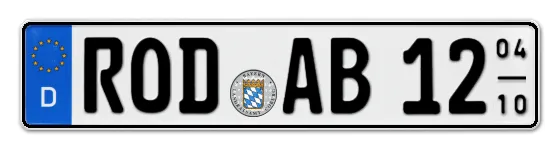 Saisonkennzeichen RODing als Wunschkennzeichen Saisonkennzeichen ROD für RODing als Wunschkennzeichen online bestellen